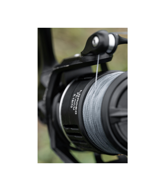 Zebco Loaded Spin FD 1000, 2000, 3000 of 4000 – Ultralichte Spinmolen met Wormshaft Aandrijving, Aluminium Spoel en Voorgeladen PE Braid