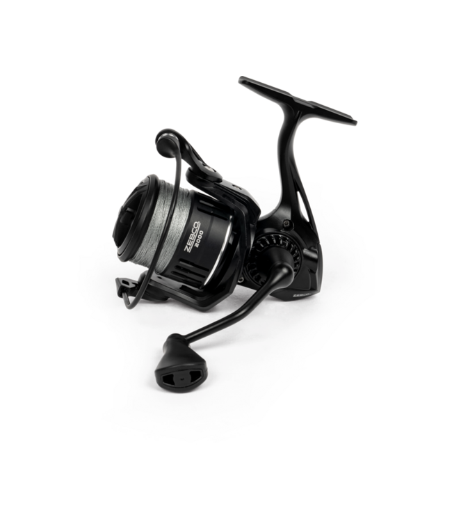 Zebco Loaded Spin FD 1000, 2000, 3000 ou 4000 – Moulinet Spinning Ultra Léger avec Entraînement Wormshaft, Bobine Aluminium et Tresse PE Préchargée
