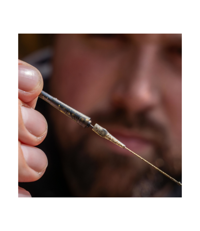 Avid Carp Outline Flecktone Bag Stems Quick Change Short 60mm ou Long 90mm – Quick Change Bag Stems avec Tail Rubbers pour Montages Solid Bag Compacts et Sûrs