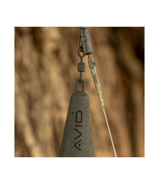 Avid Carp Outline FleckTone Anti-Tangle Sleeves 30mm – Camo Anti-Tangle Sleeves für QC Swivels und Bessere Rigmechanik beim Karpfenangeln