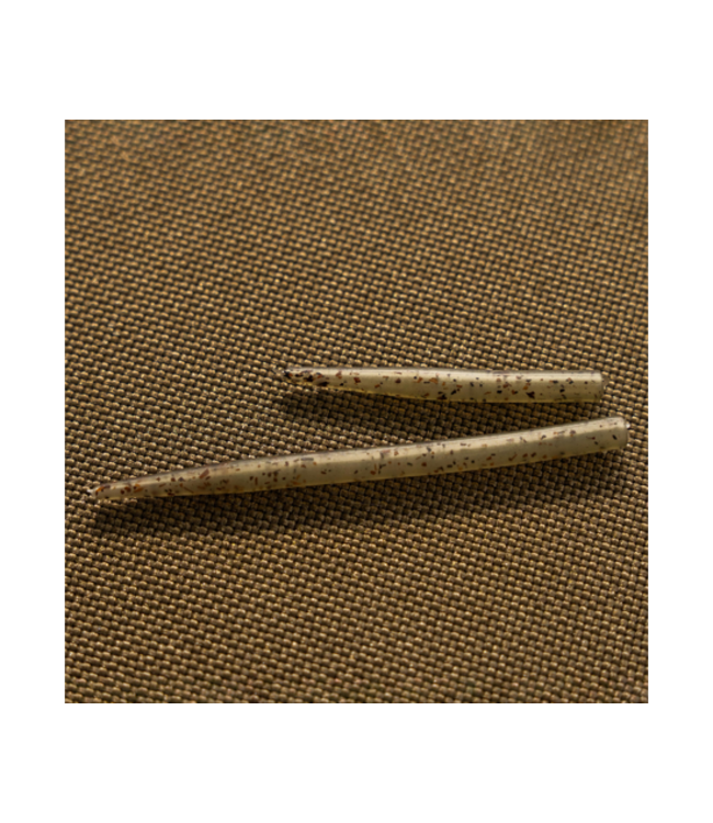 Avid Carp Outline FleckTone Anti-Tangle Sleeves 30mm – Camo Anti-Tangle Sleeves für QC Swivels und Bessere Rigmechanik beim Karpfenangeln