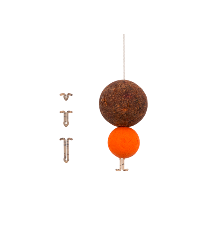 Avid Carp Outline FleckTone Extender Stop – Mixed Pack Hair Stops in 3 Lengtes voor Eenvoudig Afstellen van Hair Lengte en Hookbait Positie