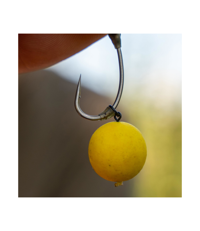 Avid Carp Outline FleckTone Micro Ringed Hookbait Swivels – Micro Ringed Swivels voor Bevestiging van Haakaas op Hook Shanks en D-Rigs met Meer Bewegingsvrijheid