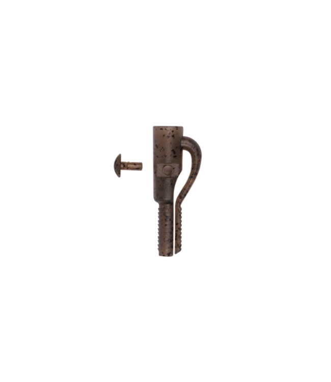 Avid Carp Outline FleckTone Pinned Lead Clips 10pcs – Robuuste Lead Clips met Locking Pins voor Veilige Loodvrijgave, Zware Loden en Running Style Montages