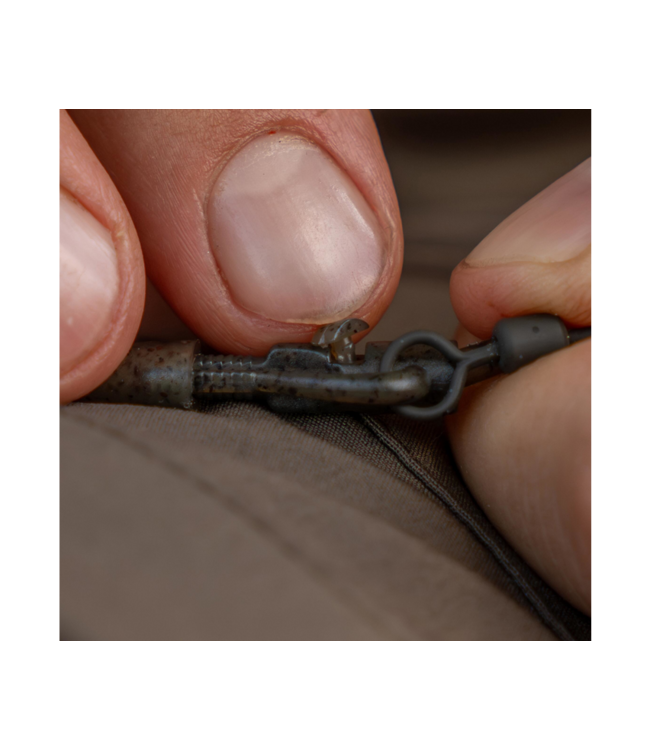 Avid Carp Outline FleckTone Pinned Lead Clips 10pcs – Robuuste Lead Clips met Locking Pins voor Veilige Loodvrijgave, Zware Loden en Running Style Montages