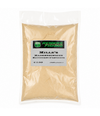 Reniers Fishing Mille's Madenreiniger 500g – Homemade Madenreiniger voor Schone en Zinkende Maden