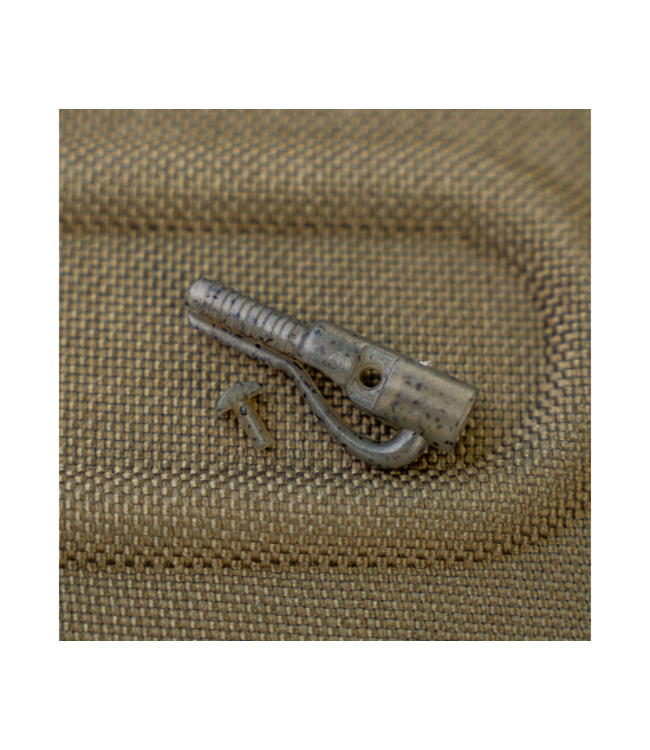 Avid Carp Outline FleckTone Pinned Quick Change Lead Clip Kit – All-in-One Kit met Pinned Lead Clips, QC Swivels, Naked Rubbers en Anti-Tangle Sleeves voor Veilige en Snelle Karpermontages