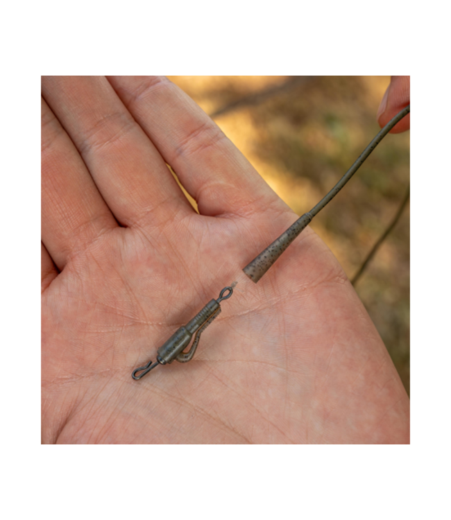 Avid Carp Outline FleckTone Tail Rubbers – Stromlinienförmige Rubber Sleeves für Lead Clips und Inline Bleie mit Weniger Verwicklungen und Besserer Tarnung