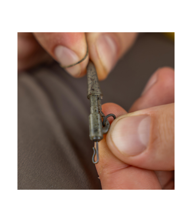 Avid Carp Outline FleckTone Tail Rubbers – Gestroomlijnde Rubber Sleeves voor Lead Clips en Inline Loden met Minder Tangles en Betere Camouflage