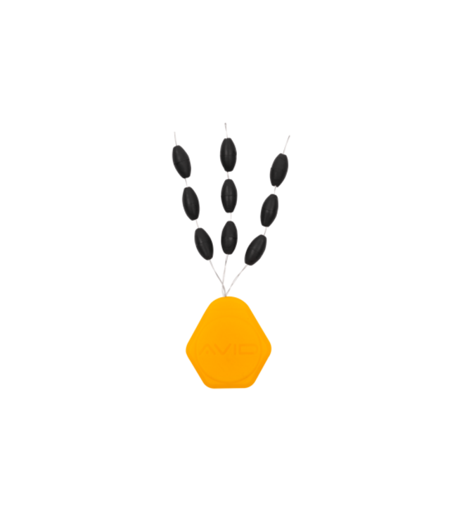 Avid Carp Outline Tungsten Sinkers Large – Grands Tungsten Sinkers Réutilisables comme Alternative au Putty pour Hooklink et Mainline avec Maintien et Protection Optimaux