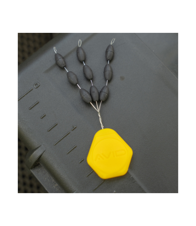 Avid Carp Outline Tungsten Sinkers Large – Grote Herbruikbare Tungsten Sinkers als Alternatief voor Putty voor Hooklink en Mainline met Maximale Grip en Bescherming