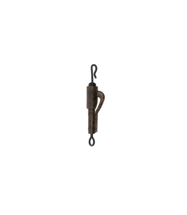 Avid Carp Outline Flecktone Fused Lead Quick Change Clips – Gestroomlijnde Camouflage Lead Clips met Geïntegreerde Quick Change Swivel