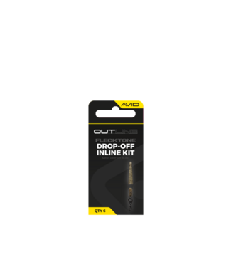 Avid Carp Outline Flecktone Drop-Off Inline Kit – Kit Camou pour Plombs Inline Drop-Off