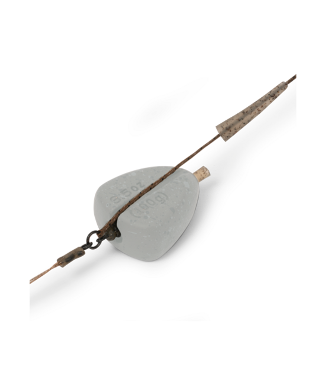 Avid Carp Outline Flecktone Drop-Off Inline Kit – Veilige Camouflage Set met Drop-Off Pegs en Tail Rubbers voor Inline Lood