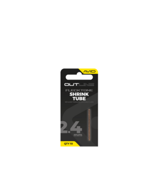 Avid Carp Outline Flecktone Shrink Tube 2.4mm – Gaine Thermorétractable Camou pour Rigs Carpe