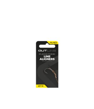 Avid Carp Outline Flecktone Line Aligners Standard – Aligneurs Camou pour Rigs Carpe