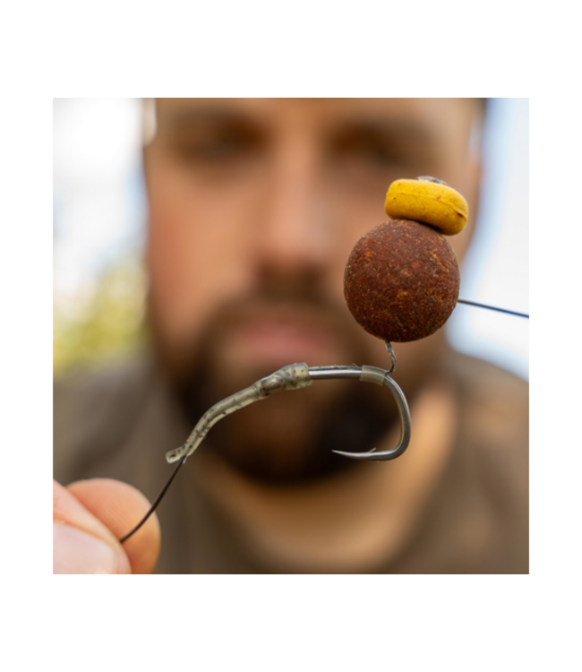Avid Carp Outline Flecktone Line Aligners Standard – Aligneurs Camouflage Réutilisables pour Rigs Rapides sans Gaine Thermo