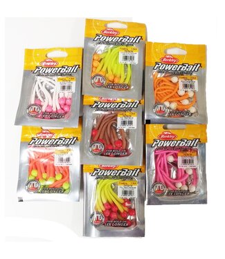 Berkley Powerbait Floating Mice Tails 8cm – Drijvend Forelaas met Powerbait Geur