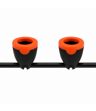 Reniers Fishing Soft Cad Pot 2 pcs – Dubbele Sleuf Cuppingpotjes voor Paste, Pellets en Maden