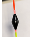 Reniers Fishing Flotteur RF Diamond Paste – Flotteur à Pâte en Balsa Forme Diamant avec Antenne Rouge/Jaune Réversible