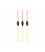 Reniers Fishing Dobber RF Diamond Paste – Diamantvormige Balsa Paste Dobber met Omkeerbare Rode/Gele Antenne