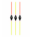Reniers Fishing Flotteur RF Diamond Paste – Flotteur à Pâte en Balsa Forme Diamant avec Antenne Rouge/Jaune Réversible
