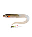 Fox Rage Slick Eel 21cm – Grand Leurre Souple Carnassier avec Action Curly Tail et Coloris UV