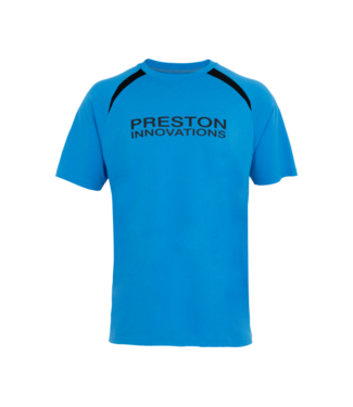 Preston Blue Breeze T-Shirt – Helles und bequemes Angelshirt für warme Tage