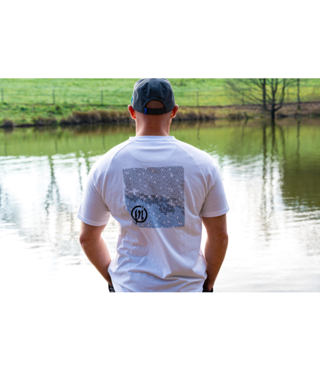 Preston White Reflect T-Shirt – T-Shirt de Pêche Blanc Réfléchissant la Chaleur en Matière Légère et Résistante