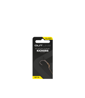 Avid Carp Outline Flecktone Kickers Standard – Aligneurs Camou pour Hameçons Taille 4-6