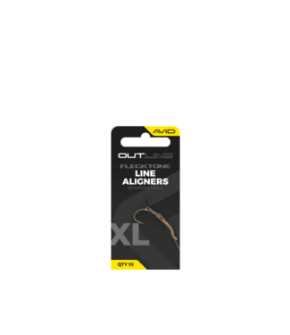 Avid Carp Outline Flecktone Line Aligners XLarge – Aligneurs Camou pour Montages Carpe