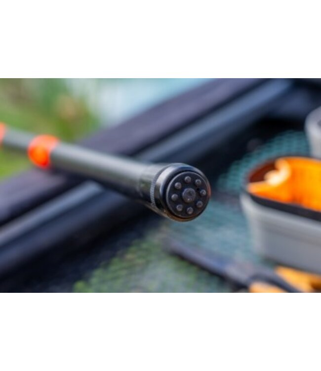 Guru Combo Compact Telescopic Landing Net 2.50m + 50cm Netz – Teleskopischer Kescherstab mit leichtem Aluminium-Kescherkopf