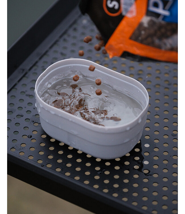 Matrix Mini Expander Tub 0.5 Pint – Boîte à Appâts Compacte avec Couvercle Hermétique pour Pellets Expander et Petites Esches