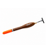 Korum Classic Loaded Body Waggler – Waggler Préplombé Très Porteur avec Poids Laiton et Émerillon