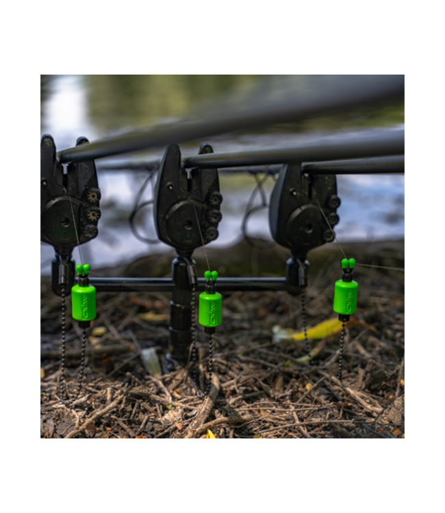 Avid Carp Revolve Bobbin Kit Orange – Verstelbare Bobbin Set met 2 Koppen, Ball Clips, Gewicht, Chain en Hockey Stick