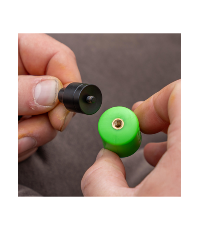 Avid Carp XL Revolve Bobbin Kit – Kit Bobbin XL Réglable avec Tête 15g, Poids 10g et 20g, Ball Clips et Chaînette