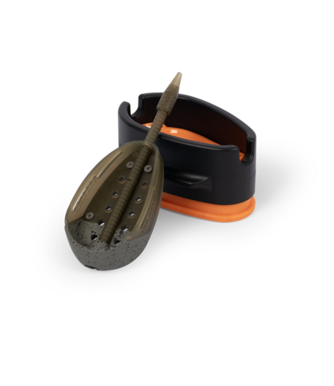 Preston ICS Banjo XR XLarge – Grote Inline Method Feeder met ICS Compatibiliteit, Forward Loading Design en Hoge Aascapaciteit