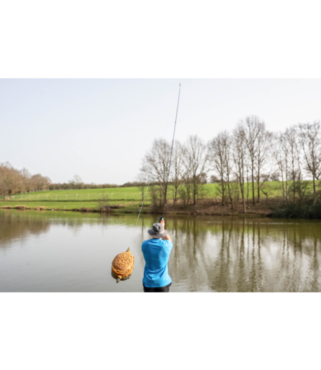 Preston ICS Banjo XR XLarge – Grote Inline Method Feeder met ICS Compatibiliteit, Forward Loading Design en Hoge Aascapaciteit