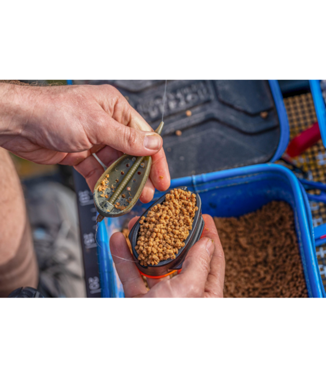 Preston ICS Banjo XR XLarge – Grote Inline Method Feeder met ICS Compatibiliteit, Forward Loading Design en Hoge Aascapaciteit