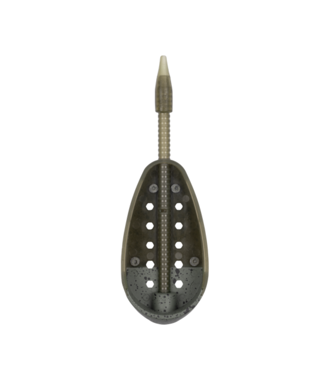 Preston ICS Banjo XR XLarge – Grand Method Feeder Inline avec Compatibilité ICS, Chargement Frontal et Grande Capacité