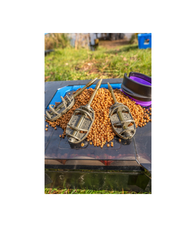 Preston ICS Method XXLarge – XXL Method Feeder met Grote Aascapaciteit, Vergrote Voervinnen en ICS Compatibiliteit