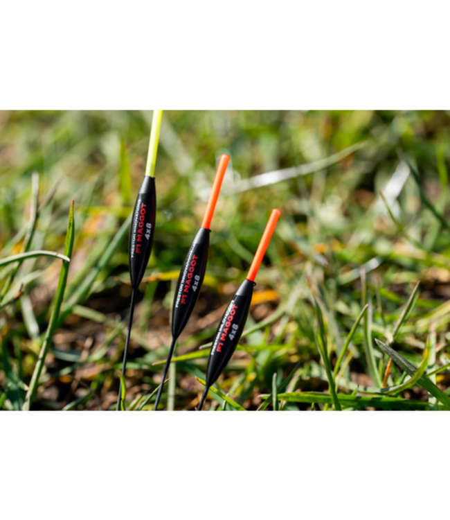 Preston Commercial Slim Float F1 Maggot – Flotteur Des Shipp avec Corps Rohacell, Dura Side Eye et Détection Fine