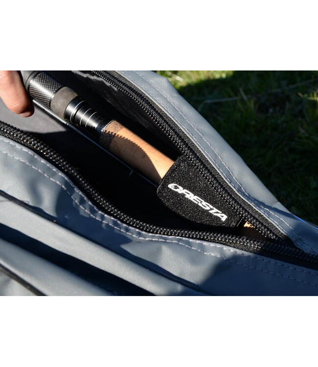 Cresta Blackthorne Feeder Holdall 3+1 Compartiment 1.75m – Extra Stevige Gewatteerde Hengelfoedraal met Neopreen Banden en Extern Accessoirevak