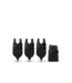 Avid Carp VTX Bite Alarm Set – Komplettes Funk-Bissanzeiger-Set mit 150m Reichweite, 8 Sensibilitätsstufen, Anti-Theft Alert und Receiver