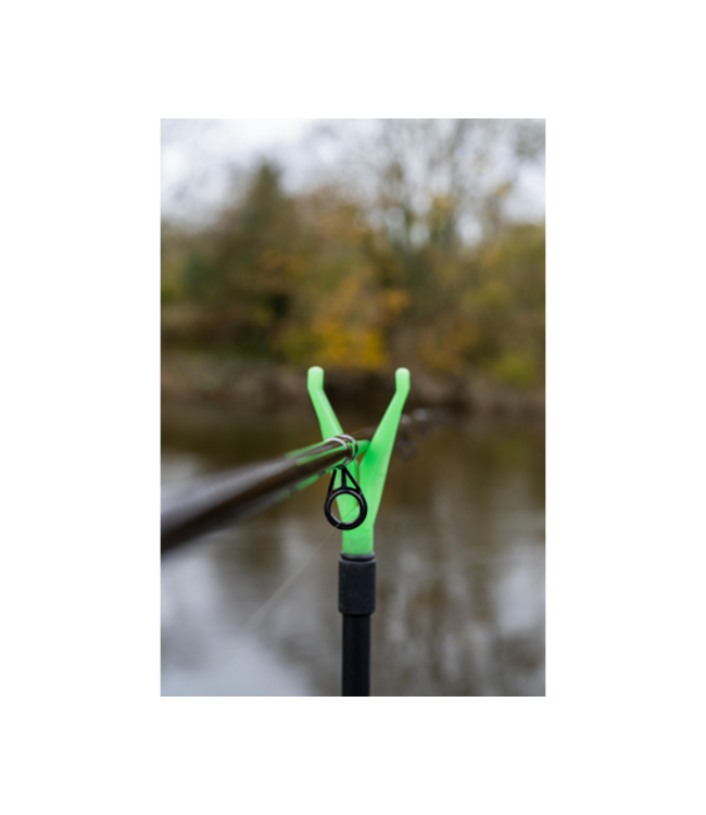 Zebco After Dark Luminous Concept V Rest – Low Resistance Hengelsteun met Glow in the Dark Materiaal voor Ledger, Feeder en Dobbervissen