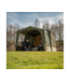 Avid Carp InflataHouse – Grand Abri Social Gonflable Kaki avec Tunnel Porch, Toile 10.000mm et Protection Anti-Condensation