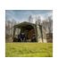 Avid Carp InflataHouse – Ruime Opblaasbare Khaki Social Shelter met Tunnel Porch, 10.000mm Waterdicht Doek en Condensatieschild