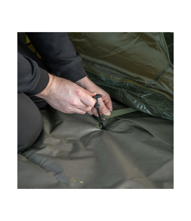 Avid Carp InflataHouse Inner Dome – Volledig Afsluitbare Binnentent met Zip-Off Groundsheet voor InflataHouse Shelters