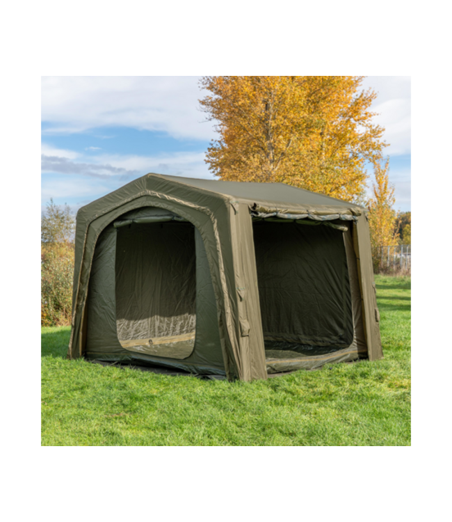 Avid Carp InflataHouse Inner Dome – Volledig Afsluitbare Binnentent met Zip-Off Groundsheet voor InflataHouse Shelters