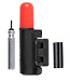 Fox Spomb Light – Lampe Spomb Amovible Rechargeable avec LED Rouge et Verte, Chargeur USB et Sleeves Silicone